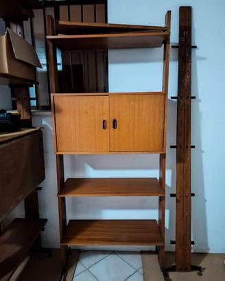 Libreria modulare anni '60