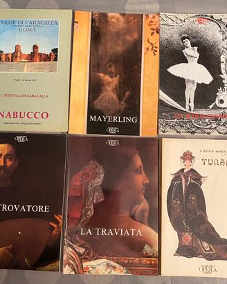 Libretti d’opera Roma e Caracalla anni 91-93