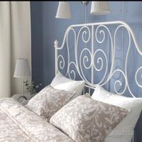letto matrimoniale ferro battuto Ikea 