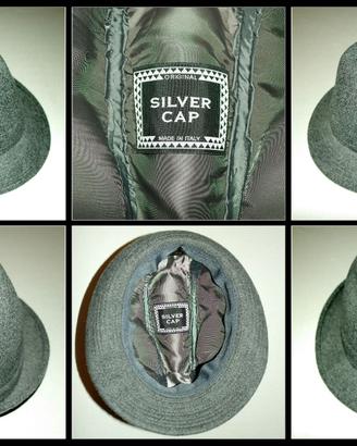Cappello tipo Trilby in feltro, Silver Cap