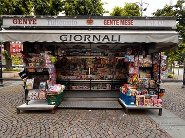 Edicola di forte passaggio gia'
