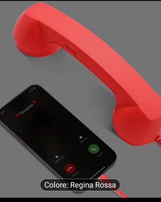 CORNETTA adatta a smartphone con Jack 3.5 e filo