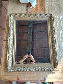 specchio Antico 50x70 cornice legno 