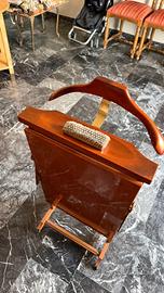 Servomuto vintage anni 60/70 legno ottone
