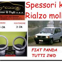 Kit spessori rialzo molle Fiat Panda 2wd
