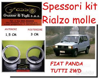 Kit spessori rialzo molle Fiat Panda 2wd