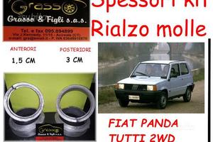 Kit spessori rialzo molle Fiat Panda 2wd