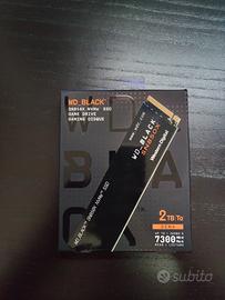 SSD 2TB WD BLACK SN850X M2 NVME