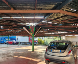 Piazzale coperto per deposito auto maddaloni