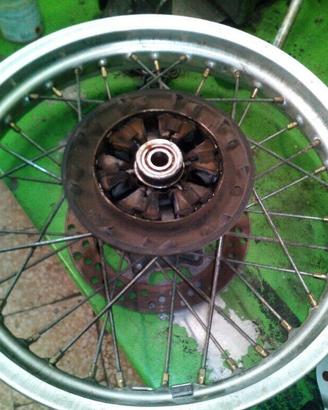Cerchio posteriore kawasaki klr 650 87-91 kle 91-0