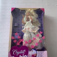 Barbie Crystal anni ’90 con scatola e accessori or