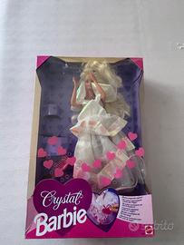 Barbie Crystal anni ’90 con scatola e accessori or