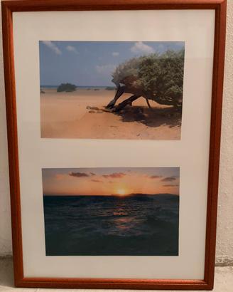 Paesaggio di Sardegna - Spiaggia e tramonto