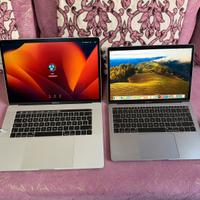 Lotto MacBook Pro 15” i7 + MacBook Air 13” i5