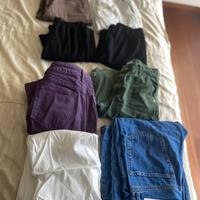 Lotto di pantaloni taglia S