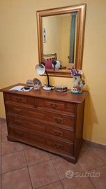 comò con specchio
