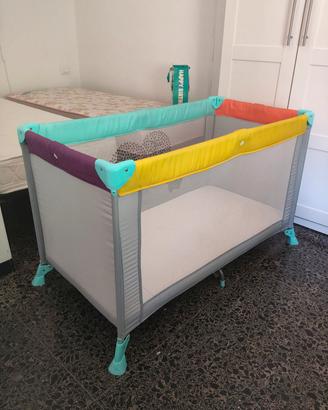 lettino portatile per bambini e bambine 