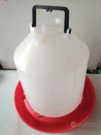 2 pz nuovi abbeveratoi 10 litri plastica da append