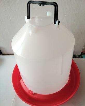 2 pz nuovi abbeveratoi 10 litri plastica da append