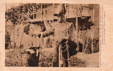 Cartolina 1917 la piccola vedetta lombarda