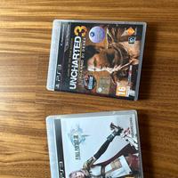 Final Fantasy XIII e Uncharted 3 per PS3