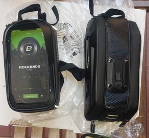 portaoggetti rockbros bici