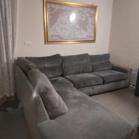 divano con  penisola 