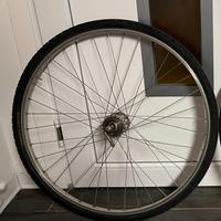 Ruota single speed campagnolo scatto fisso libero.