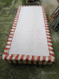 Sommier con materasso singolo
