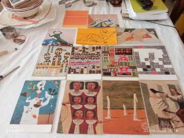13 cartoline d'arte Ed. del Cavallino Venezia vint