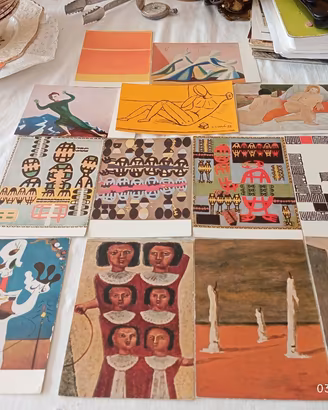 13 cartoline d'arte Ed. del Cavallino Venezia vint