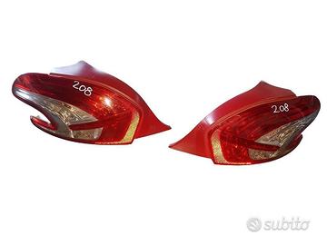 Stop - Fari Posteriori Per Peugeot 208 2014