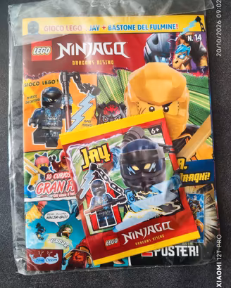 rivista bimestrale NinjagoDragons Rising nr.14