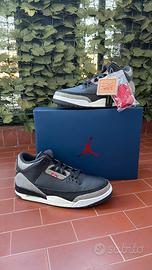 Jordan 3 x Levi’s black