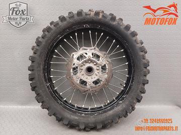RUOTA POSTERIORE YAMAHA 18 enduro YZF 2009 in poi