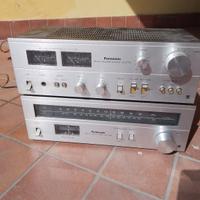 Amplificatore+radio Panasonic