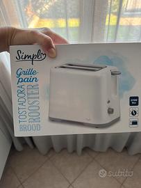 Tostapane 870w Nuovo Imballato