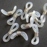 50 pezzi Gommino per occhiali trasparenti con moll