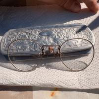 Occhial vintage antico pince Nez