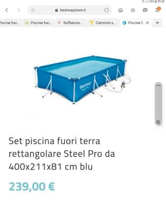 piscina per giardino