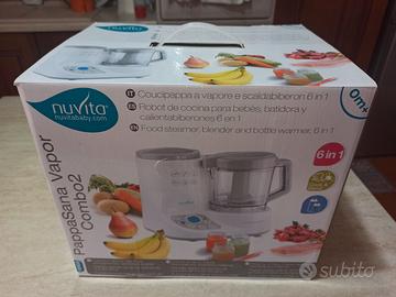 Nuvita Cuocipappa mini robot, 6 funzioni