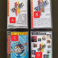 4 Musicassetta Radio deejay One nation One station