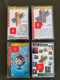 4 Musicassetta Radio deejay One nation One station