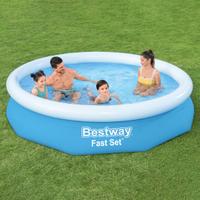 Bestway 57458 Piscina Gonfiabile Rotonda 305x66cm