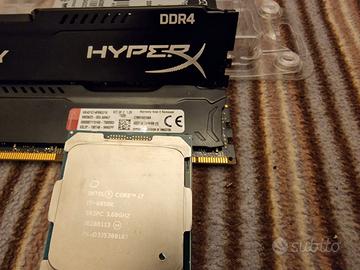 Kit i7-6850K (X99) + 16GB RAM HyperX DDR4 2133