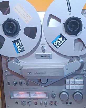 Registratore a bobine  AKAI GX-646 + NAB + Bobine