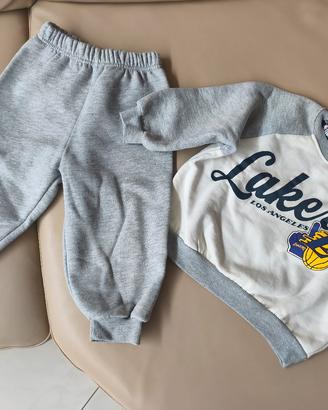 tuta lakers completa zara 3 anni 98 cm 