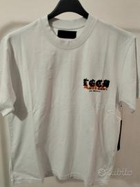 T-Shirt Amiri TGCW uomo bianca taglia S.