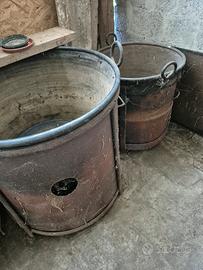 paiolo rame con fornace