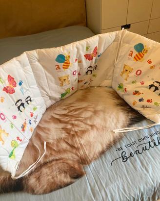 Parure lettino neonati Made in Italy